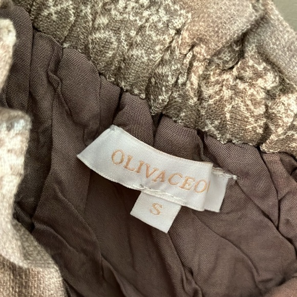 NWOT Olivaceous One Shoulder Boho Blouse Sz S - Picture 8 of 8